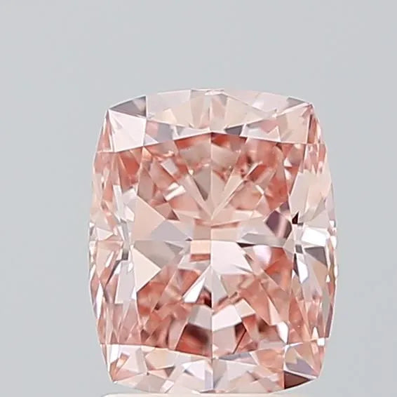 2.03ct Cushion modified Lab Grown Diamond (Colour Fancy Intense Pink, Clarity VVS1, IGI Certified)