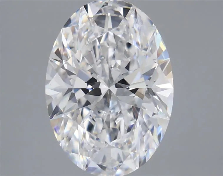 3.10ct Oval Lab Grown Diamond (Colour D, Clarity VVS1, IGI Certified)