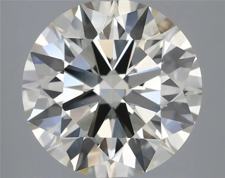 4.00ct Round Lab Grown Diamond (Colour K, Clarity VS2, Cut EX, IGI Certified)