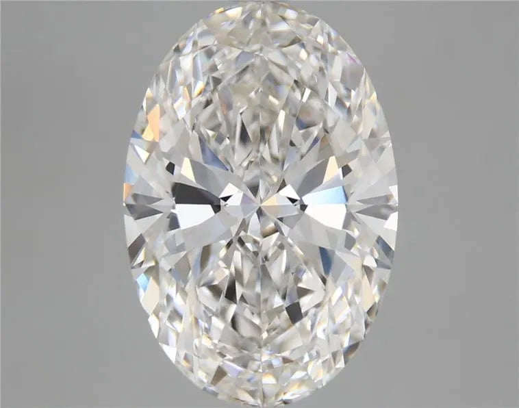4.69ct Oval Lab Grown Diamond (Colour F, Clarity VVS2, IGI Certified)