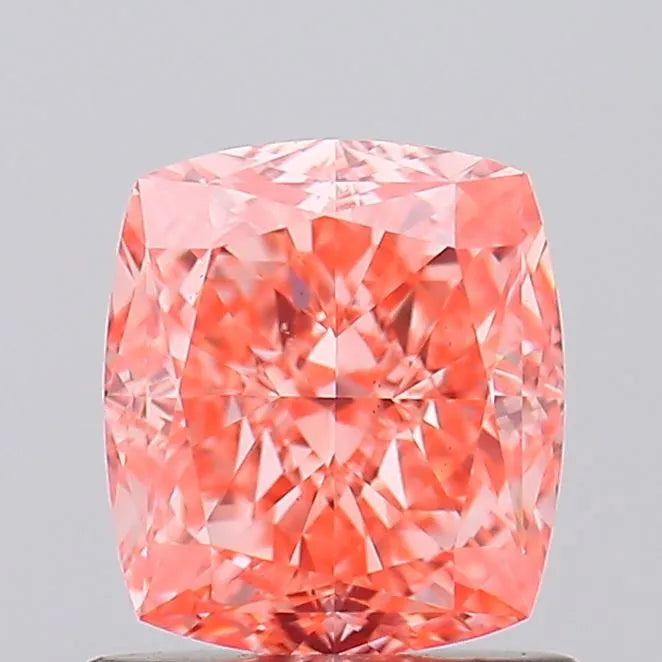 1.18ct Cushion modified Lab Grown Diamond (Colour Fancy Pink Pink, Clarity VS2, Cut GD, IGI Certified)