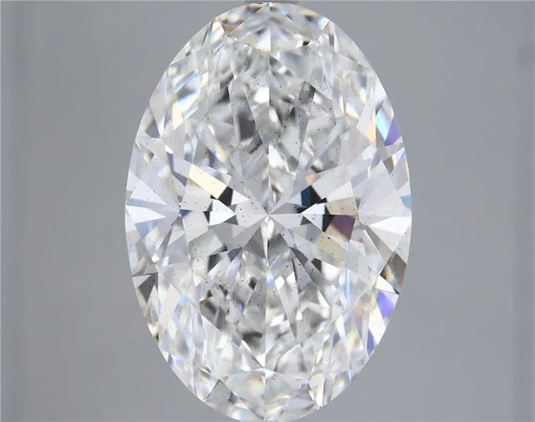 6.41ct Oval Lab Grown Diamond (Colour E, Clarity SI1, IGI Certified)