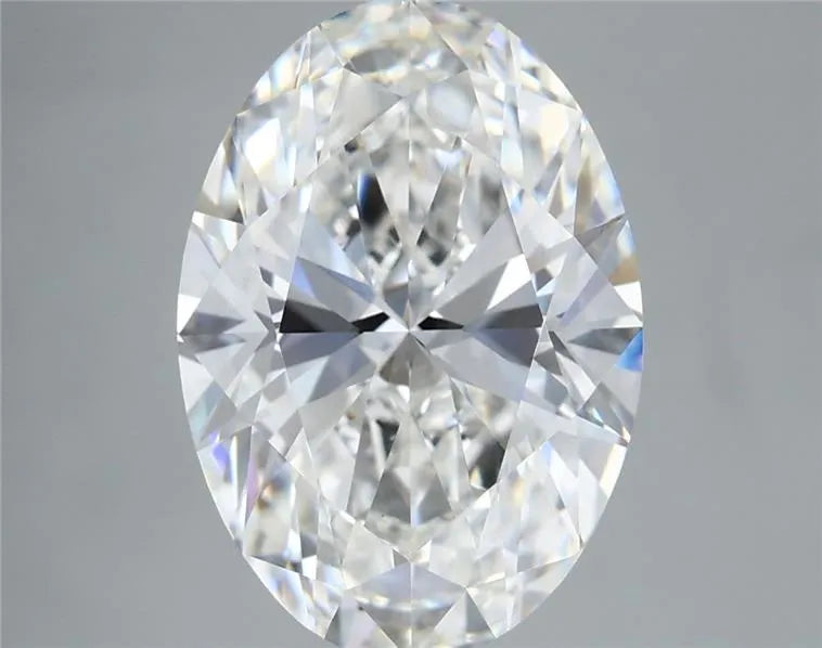 5.02ct Oval Lab Grown Diamond (Colour F, Clarity VVS2, IGI Certified)