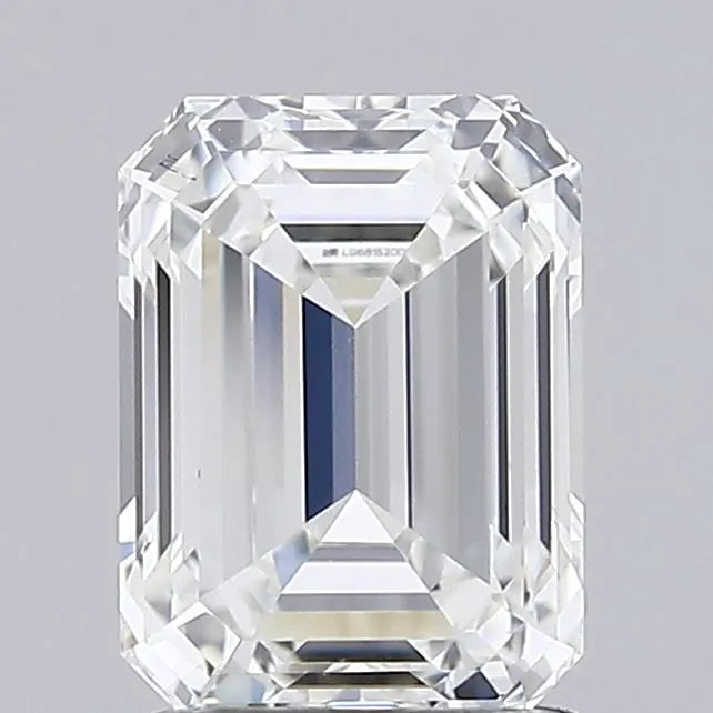 1.59ct Emerald Lab Grown Diamond (Colour F, Clarity VVS1, IGI Certified)