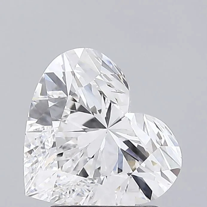 2.05ct Heart Lab Grown Diamond (Colour D, Clarity VVS1, IGI Certified)