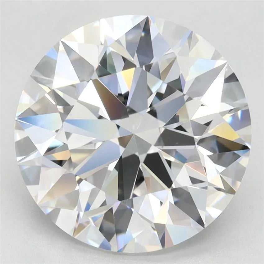 4.00ct Round Lab Grown Diamond (Colour E, Clarity VVS1, Cut EX, GIA Certified)