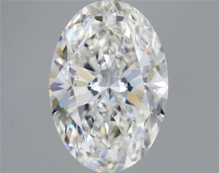 5.85ct Oval Lab Grown Diamond (Colour F, Clarity VVS2, IGI Certified)