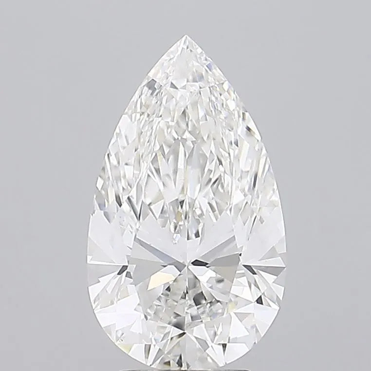 4.00ct Pear Lab Grown Diamond (Colour F, Clarity VVS2, IGI Certified)