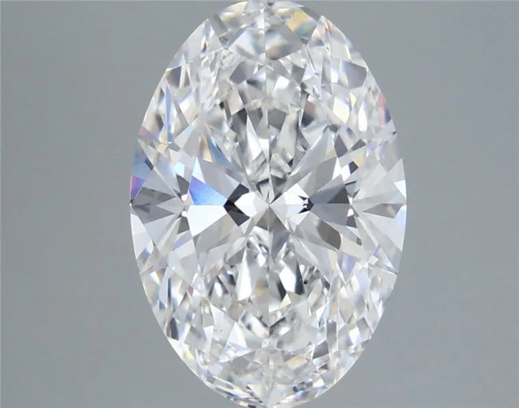 4.52ct Oval Lab Grown Diamond (Colour E, Clarity VVS2, IGI Certified)
