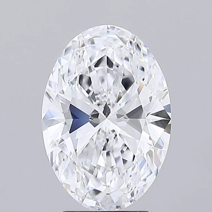 2.99ct Oval Lab Grown Diamond (Colour E, Clarity VVS1, IGI Certified)