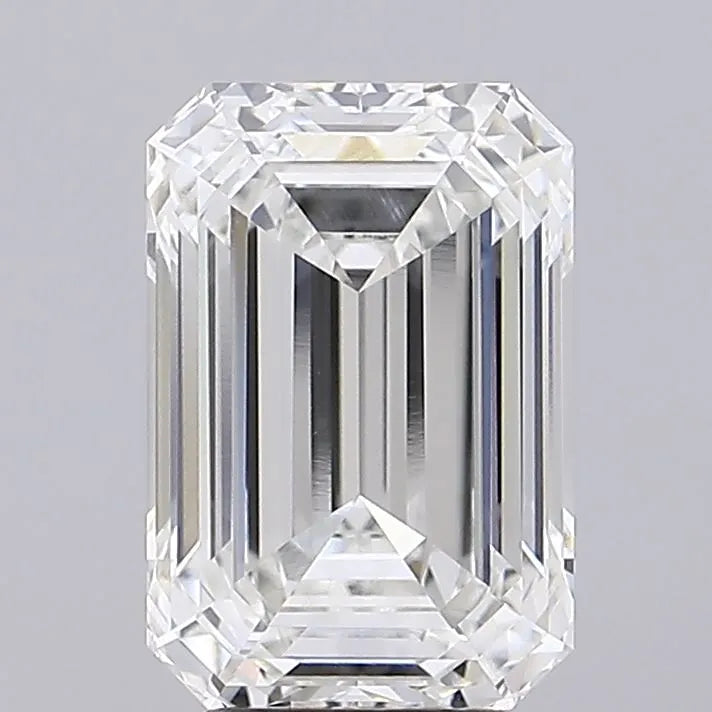 5.11ct Emerald Lab Grown Diamond (Colour F, Clarity VVS1, IGI Certified)