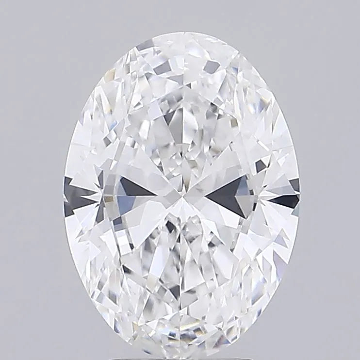 4.00ct Oval Lab Grown Diamond (Colour E, Clarity IF, IGI Certified)
