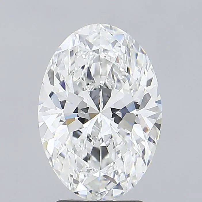 3.04ct Oval Lab Grown Diamond (Colour E, Clarity IF, IGI Certified)