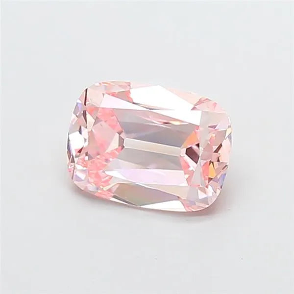 2.00ct Cushion Lab Grown Diamond (Colour Fancy Intense Pink, Clarity VS1, IGI Certified)