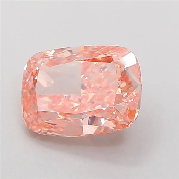 2.00ct Cushion modified Lab Grown Diamond (Colour Fancy Light Pinkish Brown, Clarity VS1, IGI Certified)