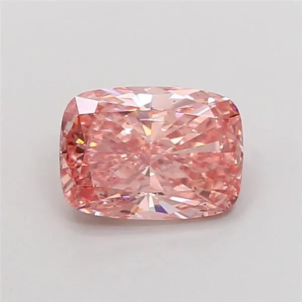 2.00ct Cushion modified Lab Grown Diamond (Colour Fancy Vivid Pink, Clarity SI1, IGI Certified)