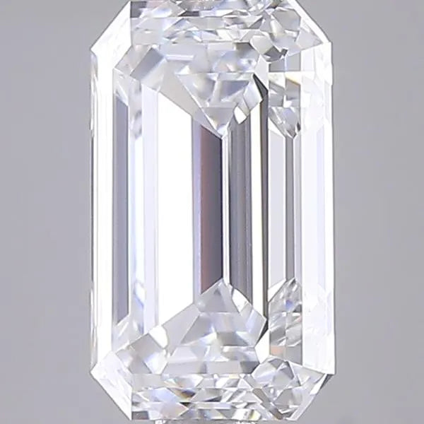 2.00ct Emerald Lab Grown Diamond (Colour D, Clarity FL, IGI Certified)
