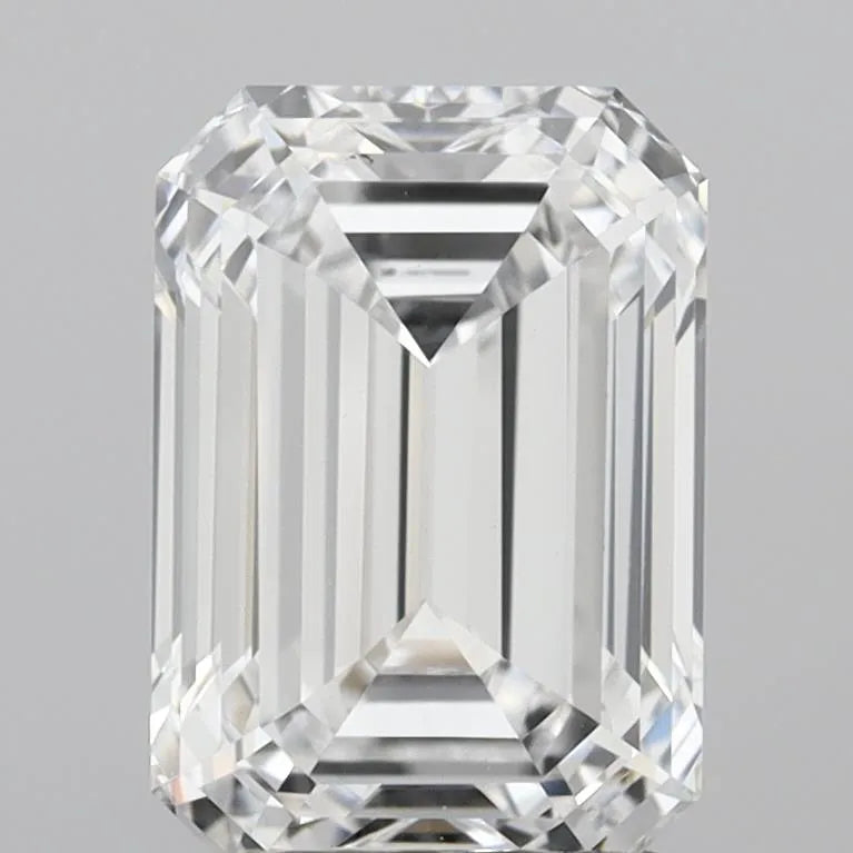 2.00ct Emerald Lab Grown Diamond (Colour D, Clarity VVS1, IGI Certified)