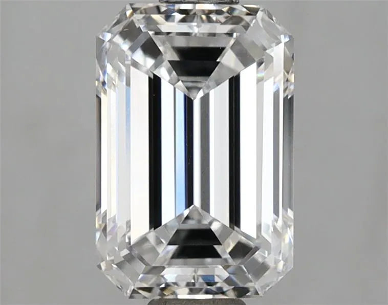 2.00ct Emerald Lab Grown Diamond (Colour D, Clarity VVS1, IGI Certified)