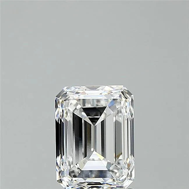 2.00ct Emerald Lab Grown Diamond (Colour D, Clarity VVS1, IGI Certified)