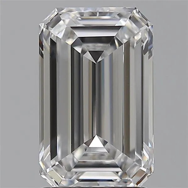 2.00ct Emerald Lab Grown Diamond (Colour D, Clarity VVS1, IGI Certified)