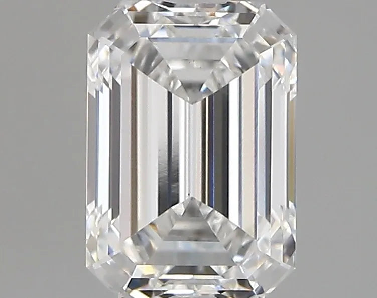 2.00ct Emerald Lab Grown Diamond (Colour D, Clarity VVS2, IGI Certified)