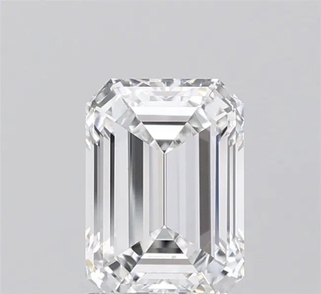 2.00ct Emerald Lab Grown Diamond (Colour D, Clarity VVS2, IGI Certified)