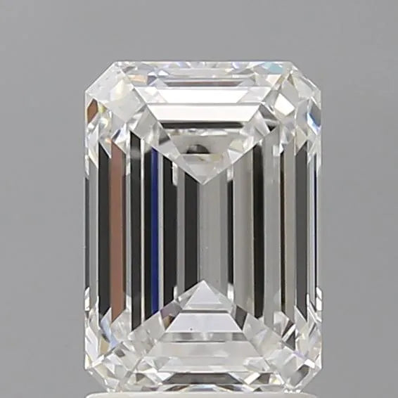 2.00ct Emerald Lab Grown Diamond (Colour D, Clarity VVS2, IGI Certified)