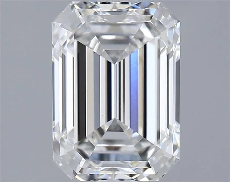 2.00ct Emerald Lab Grown Diamond (Colour D, Clarity VVS2, IGI Certified)