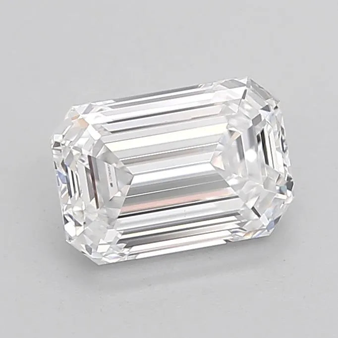 2.00ct Emerald Lab Grown Diamond (Colour D, Clarity VVS2, IGI Certified)