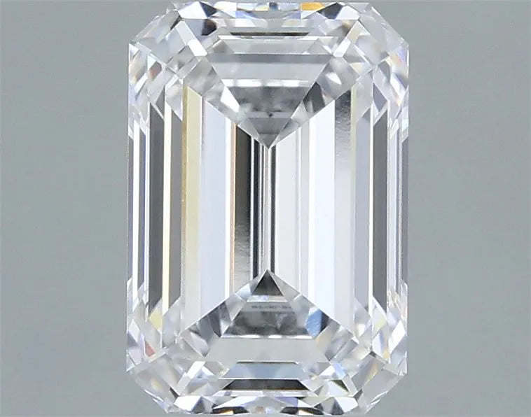 2.00ct Emerald Lab Grown Diamond (Colour D, Clarity VVS2, WISE Certified)