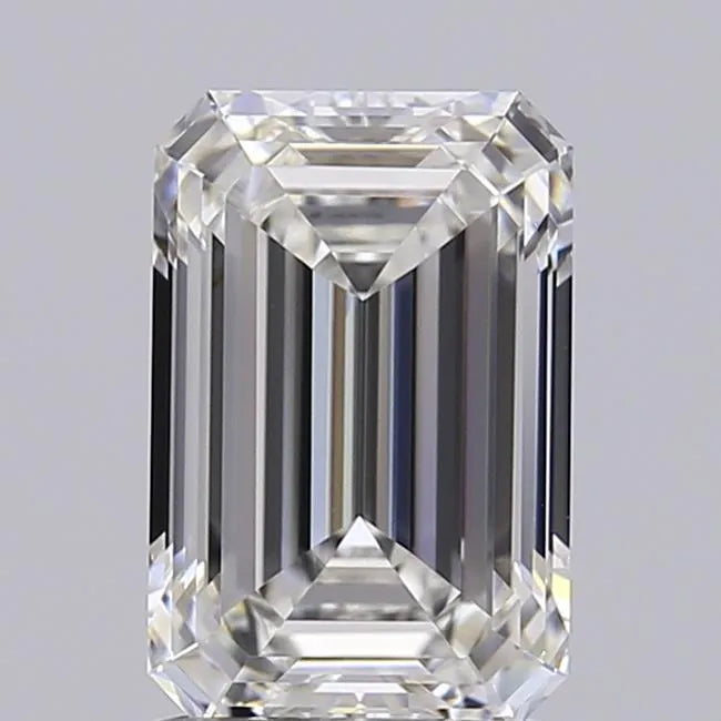 2.00ct Emerald Lab Grown Diamond (Colour E, Clarity IF, IGI Certified)