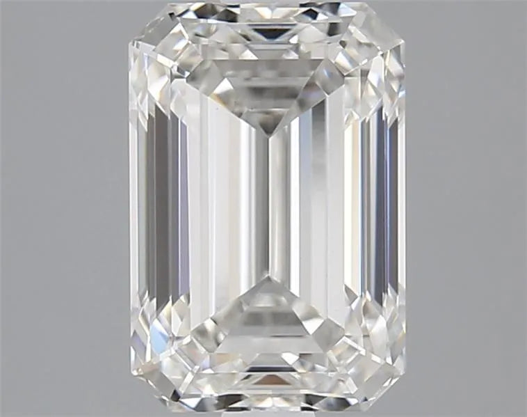 2.00ct Emerald Lab Grown Diamond (Colour E, Clarity VVS2, IGI Certified)