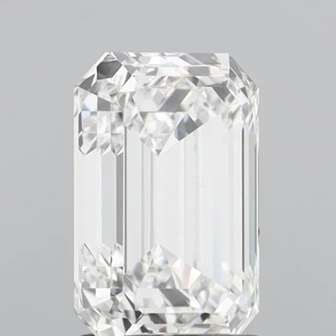 2.00ct Emerald Lab Grown Diamond (Colour E, Clarity VVS2, IGI Certified)