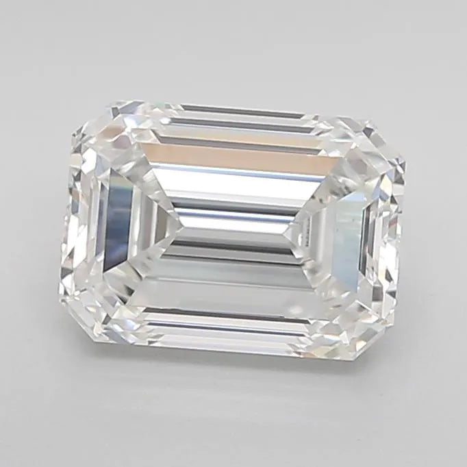 2.00ct Emerald Lab Grown Diamond (Colour E, Clarity VVS2, IGI Certified)