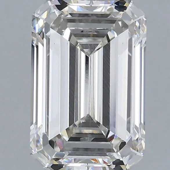 2.00ct Emerald Lab Grown Diamond (Colour G, Clarity VS1, IGI Certified)