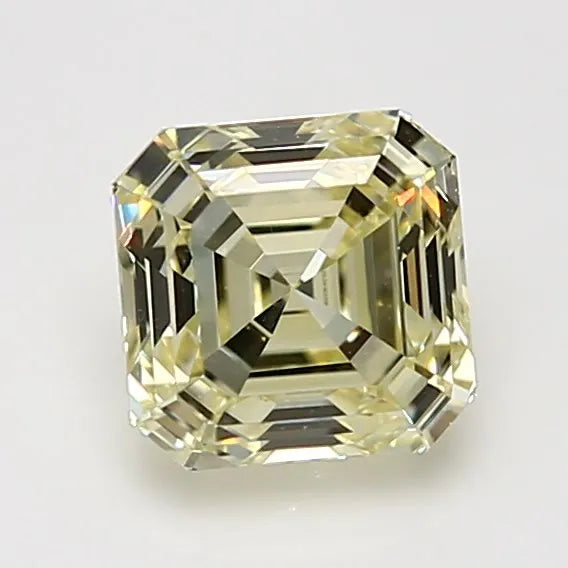 2.00ct Emerald Natural Diamond (Colour Fancy Yellow, Clarity VVS2, GIA Certified)