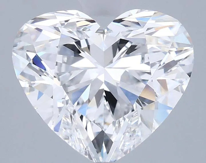 2.00ct Heart Lab Grown Diamond (Colour D, Clarity VVS1, IGI Certified)