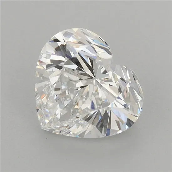 2.00ct Heart Lab Grown Diamond (Colour D, Clarity VVS2, IGI Certified)