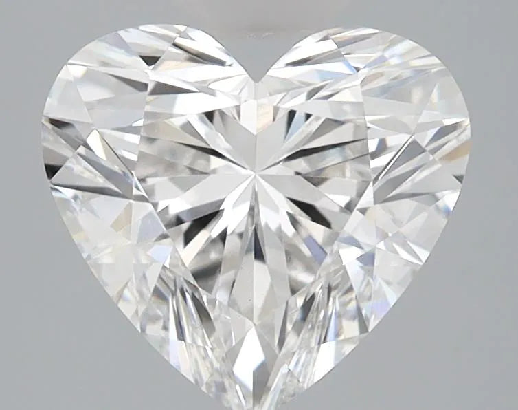 2.00ct Heart Lab Grown Diamond (Colour E, Clarity VVS2, GIA Certified)