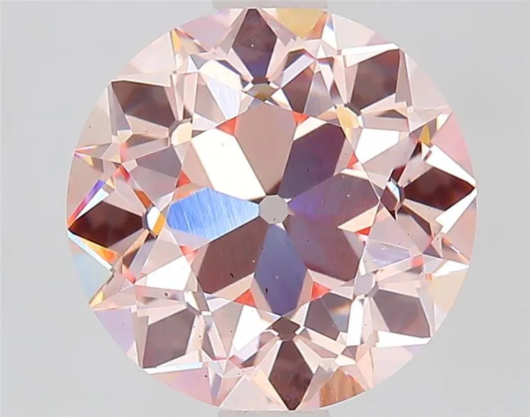 2.00ct Old european cut Lab Grown Diamond (Colour Fancy Light Pink, Clarity VS2, IGI Certified)
