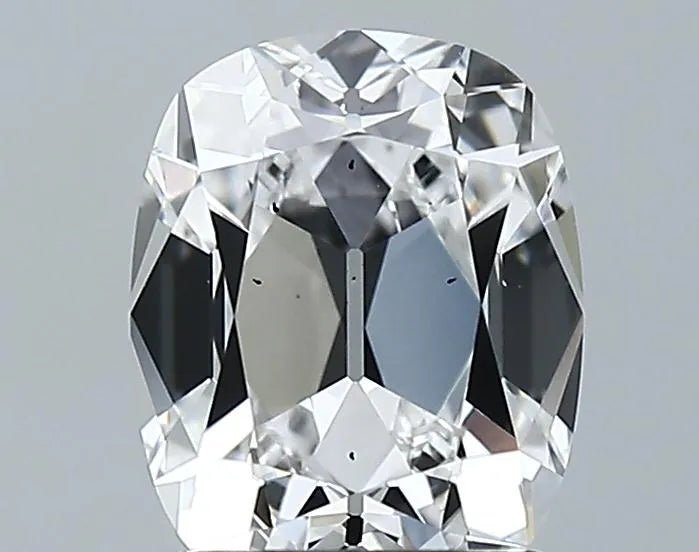 2.00ct Old miner Lab Grown Diamond (Colour D, Clarity SI1, GIA Certified)