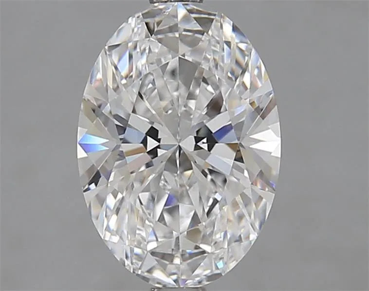 2.00ct Oval Lab Grown Diamond (Colour D, Clarity VVS2, Cut EX, IGI Certified)