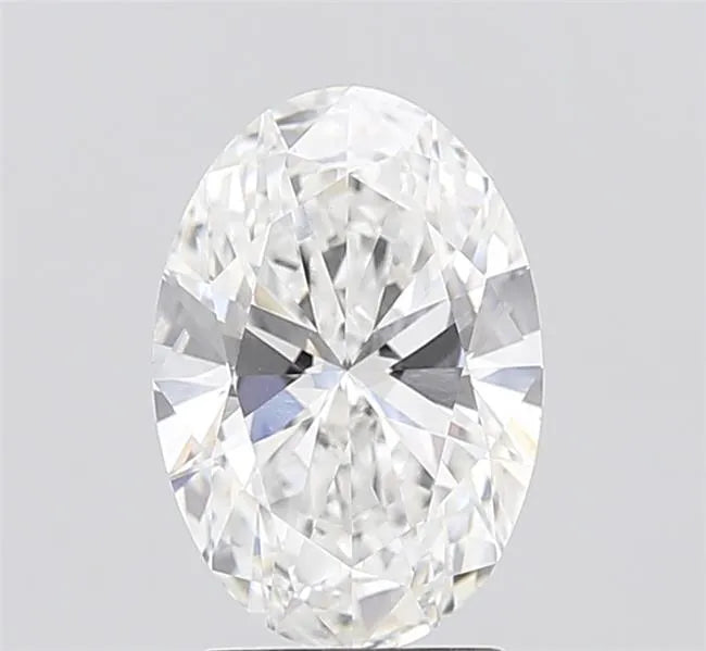 2.00ct Oval Lab Grown Diamond (Colour D, Clarity VVS2, IGI Certified)