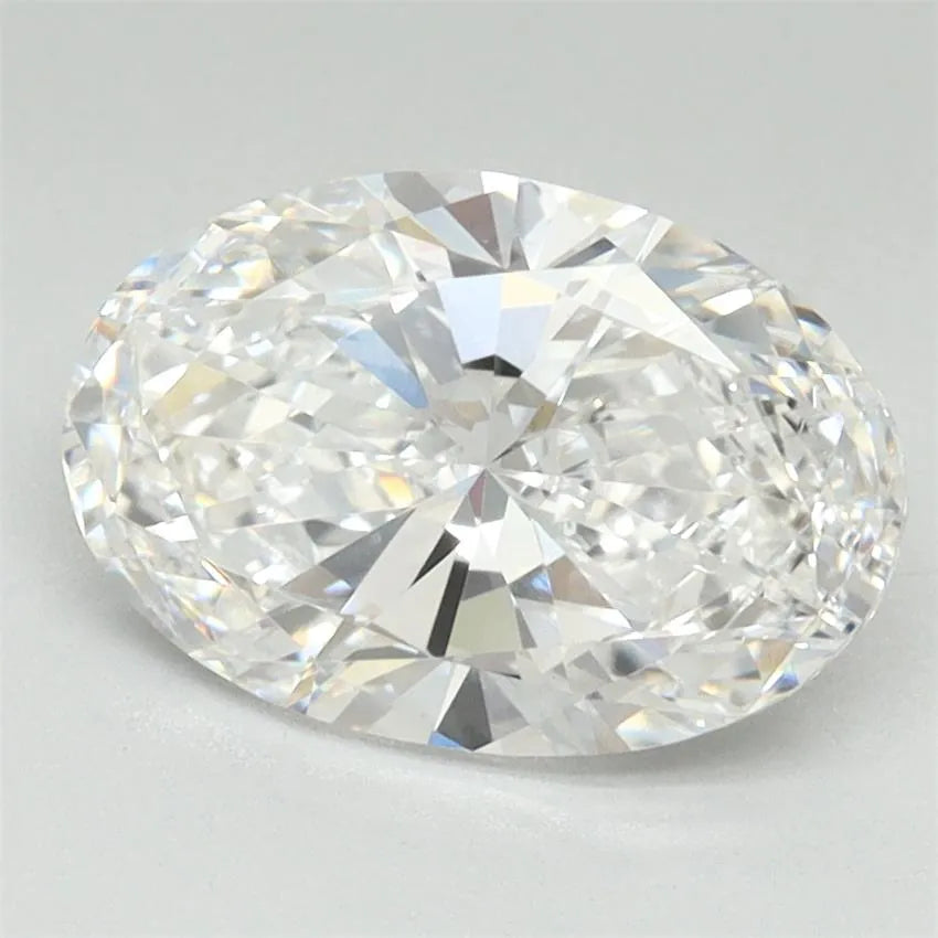 2.00ct Oval Lab Grown Diamond (Colour D, Clarity VVS2, IGI Certified)