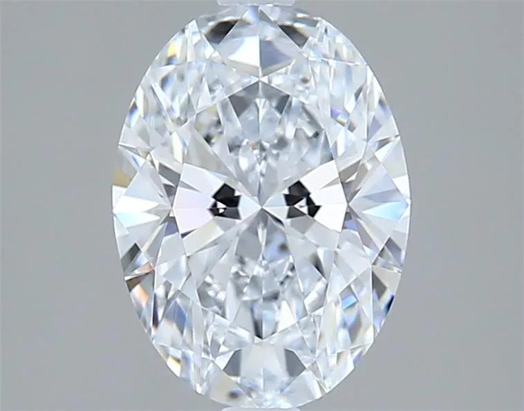 2.00ct Oval Lab Grown Diamond (Colour D, Clarity VVS2, IGI Certified)
