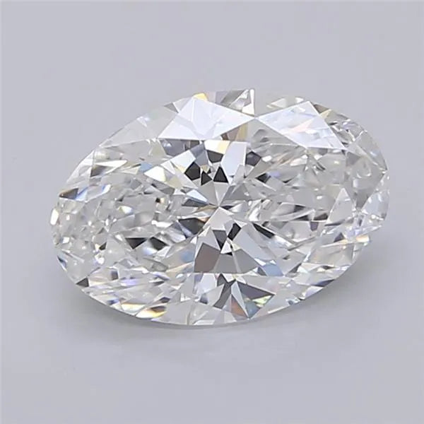 2.00ct Oval Lab Grown Diamond (Colour E, Clarity VS1, IGI Certified)