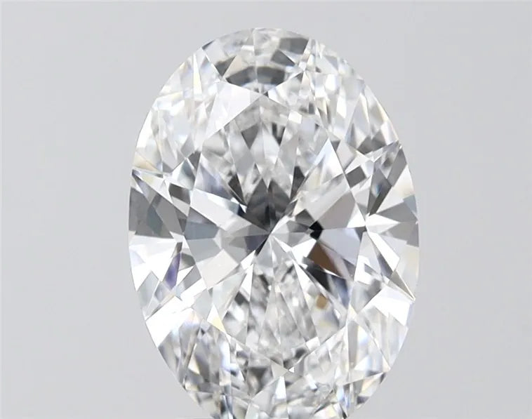 2.00ct Oval Lab Grown Diamond (Colour E, Clarity VVS1, IGI Certified)