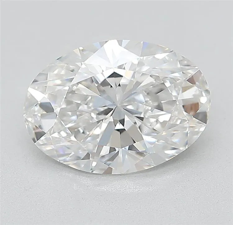 2.00ct Oval Lab Grown Diamond (Colour E, Clarity VVS2, Cut EX, IGI Certified)