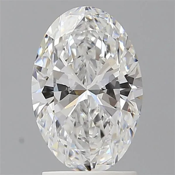 2.00ct Oval Lab Grown Diamond (Colour E, Clarity VVS2, IGI Certified)